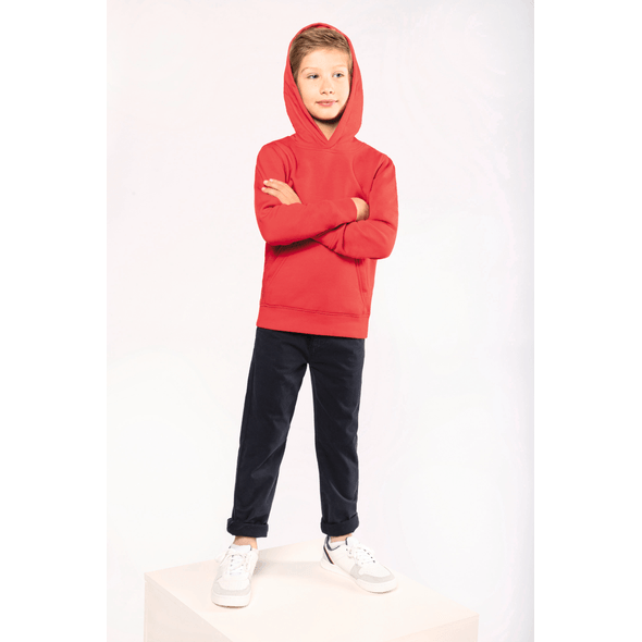 Kariban | Ecologisch verantwoord sweatshirt met capuchon voor kinderen